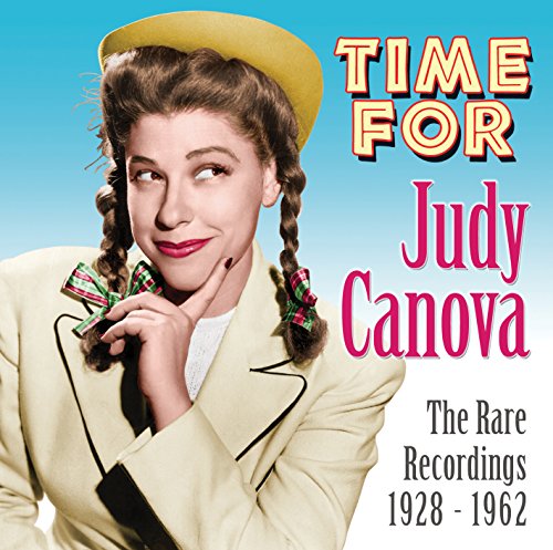 Album cover featuring Judy Canova in a yellow hat and jacket with braided hair.