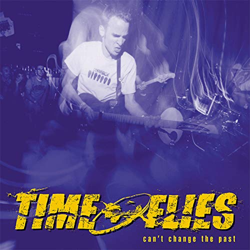 CD cover: musician playing guitar with blue and yellow effects.