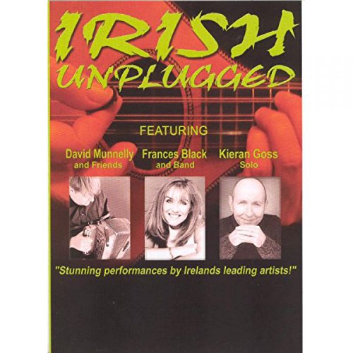 DVD cover for "Irish Unplugged" featuring musicians and instruments.