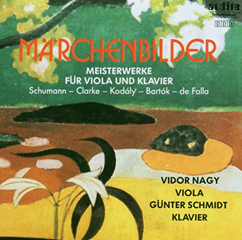 CD cover featuring abstract floral painting with red and white text overlay.