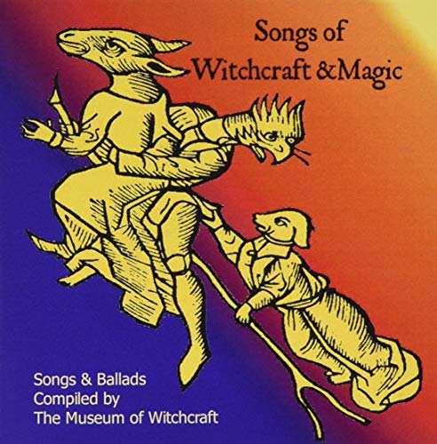 CD cover: golden illustration of figures with a goat-headed being.