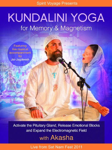 DVD cover featuring a man and woman performing Kundalini Yoga with musicians.