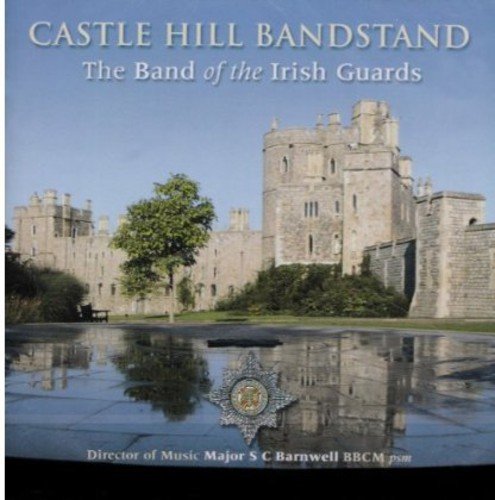 "CD cover featuring a castle with a reflection in a pond and emblem."