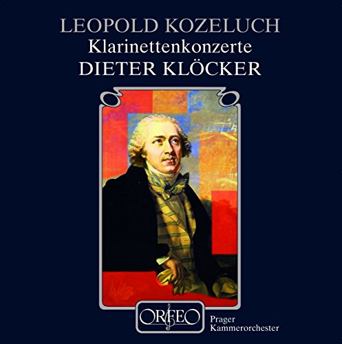 CD cover featuring a portrait of composer Leopold Kozeluch in a red frame.