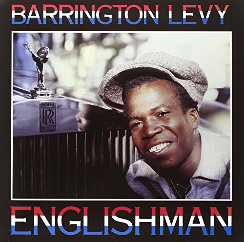Vinyl record cover featuring Barrington Levy smiling, with a Rolls Royce.