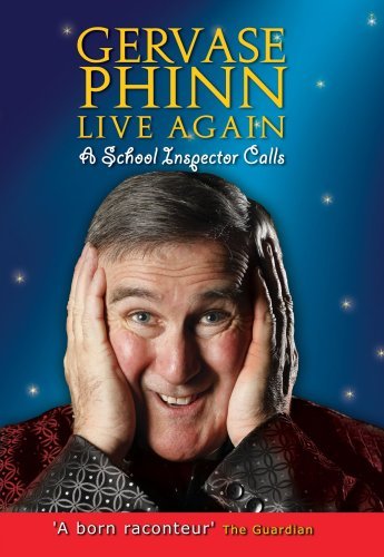 DVD cover featuring comedian Gervase Phinn with hands framing his face.