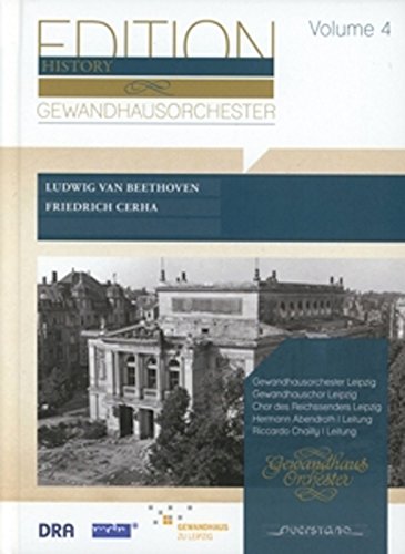 CD cover for Beethoven recording by Gewandhausorchester Leipzig, featuring a building.
