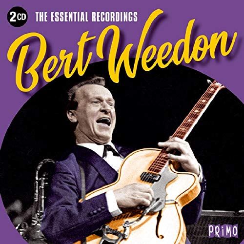 CD cover with Bert Weedon playing guitar on a purple background.