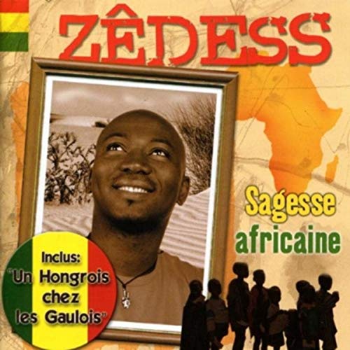 CD cover featuring a portrait of a man and a map of Africa.