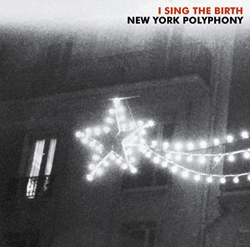 "Album cover featuring a black-and-white photo of a star-shaped Christmas light decoration."