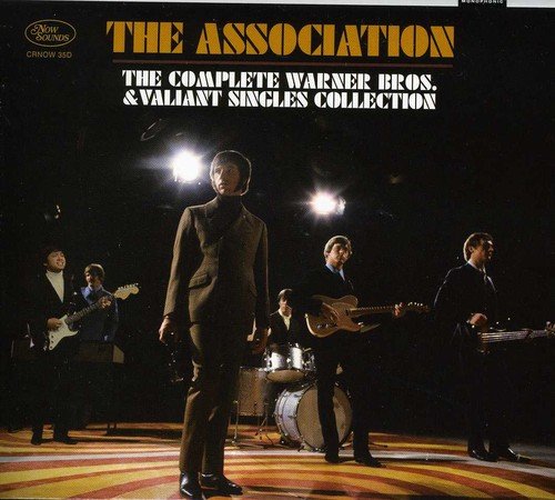 "CD cover featuring The Association band performing on stage under spotlight."
