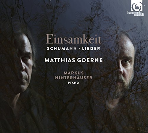 CD cover featuring portraits of Matthias Goerne and Markus Hinterhäuser.