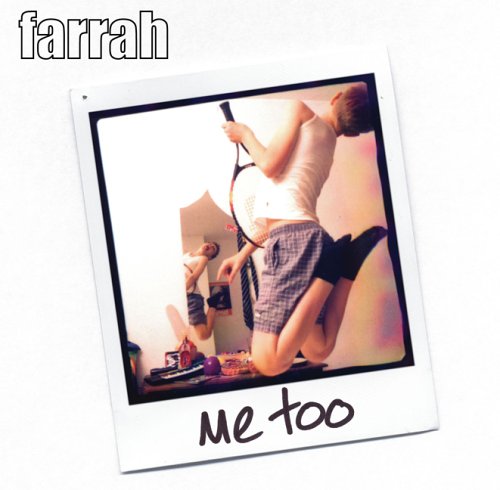 Polaroid photo of a man and woman dancing, with "me too" written below.
