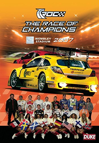 DVD cover for "The Race of Champions" featuring race cars and drivers.