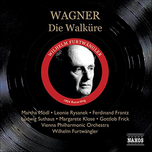 CD cover for Wagner’s “Die Walküre” featuring conductor Wilhelm Furtwängler.