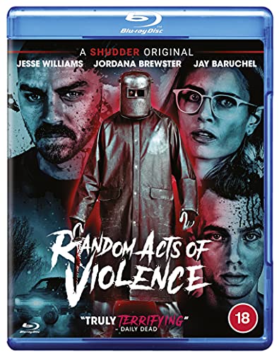"Blu-ray case with cover art featuring a person in a metal mask."