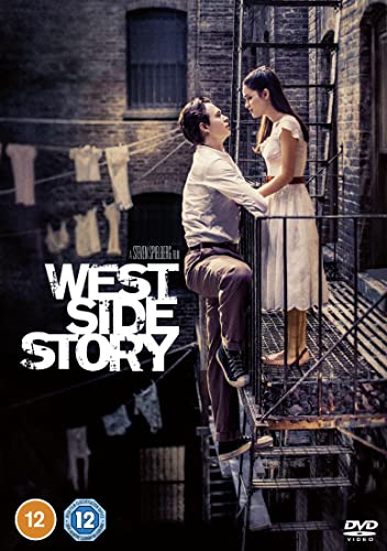 “West Side Story” DVD cover featuring a couple on a fire escape.