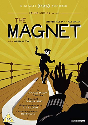 DVD cover for The Magnet featuring a silhouette of a boy on a bridge.