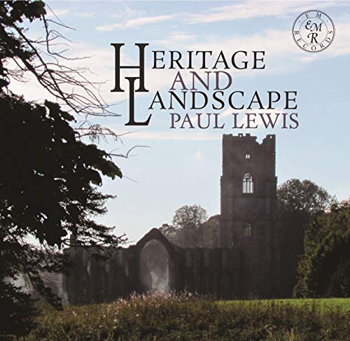 CD cover: ruined stone tower in a green landscape, text āHeritage and Landscapeā.