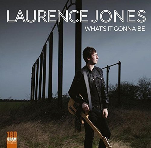 Album cover featuring a man holding a guitar in a field with a fence.