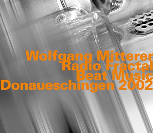 "CD cover with orange text on a metallic background."