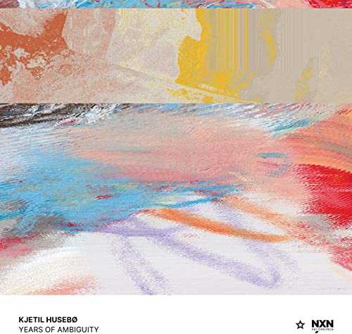 CD cover with abstract, colorful brushstroke painting in pink, yellow, and blue.
