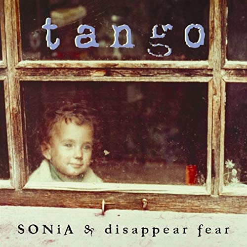 CD cover: child seen through a window, text reads "tango" and "SONIA".