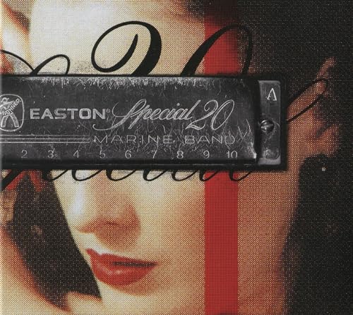 CD cover featuring Tim Easton and a Marine Band harmonica.