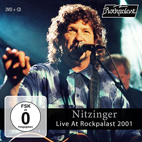 Nitzinger album cover: a man singing into a microphone onstage.