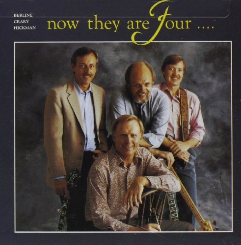 CD album cover with four men posing together, holding stringed instruments.