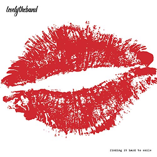 CD cover: red, smudged lipstick print with album title text below.