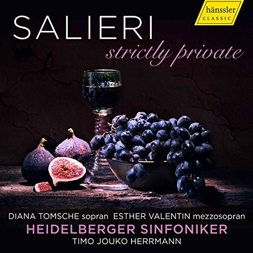 CD cover: dark still life with grapes, figs, wine glass, and text.