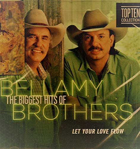 CD cover featuring the Bellamy Brothers in cowboy hats, smiling.