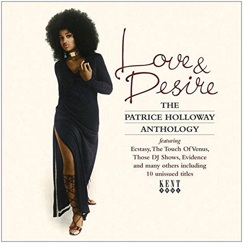 "Album cover featuring a woman in a black dress with 'Love & Desire' text."