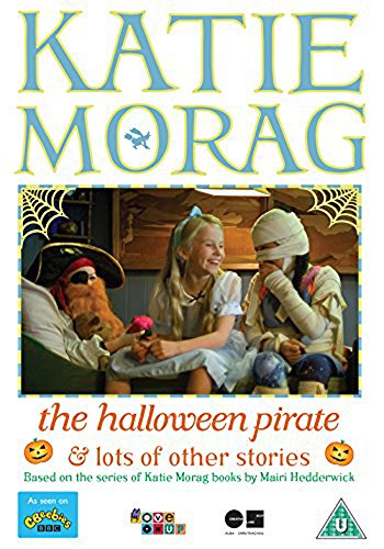 DVD cover featuring three children in Halloween costumes including a pirate and a mummy.