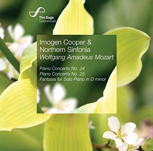 CD cover featuring green leaves and white flowers with text overlay.