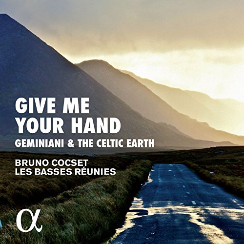 "CD cover featuring a serene mountain landscape with a winding road and white text overlay."