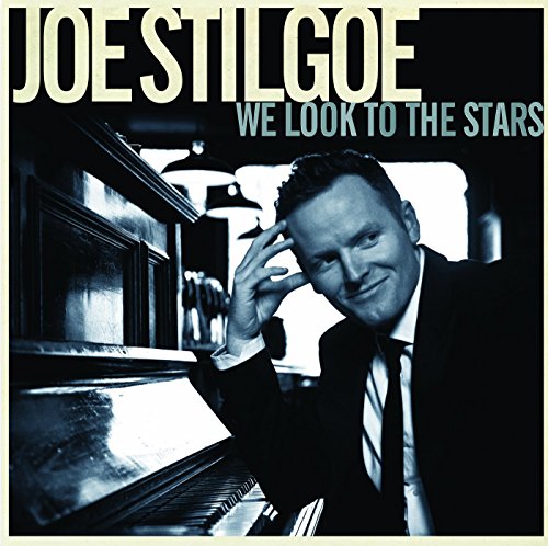 Joe Stilgoe album cover: portrait of a man at a piano, blue tones.