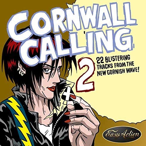 CD cover: "Cornwall Calling Vol. II" with illustrated woman and bold text.