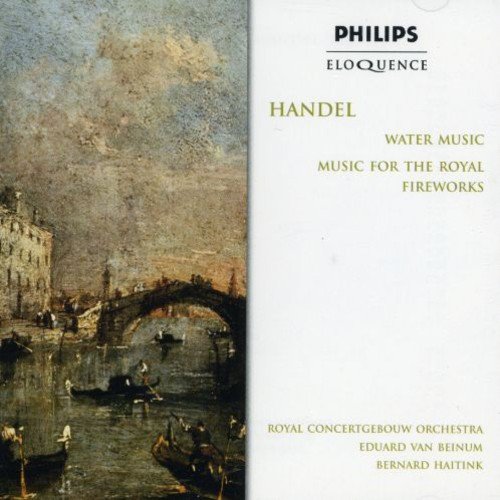"CD cover with a painting of a river scene and white text panel."