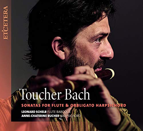 CD cover featuring a man playing a flute with text overlay.