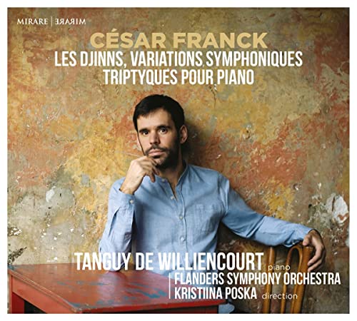 CD cover featuring pianist Tanguy de Williencourt and orchestra details.