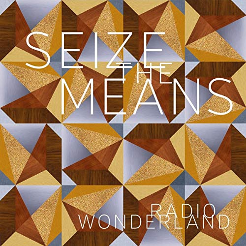 Vinyl record cover: geometric pattern with "Seize The Means" text.