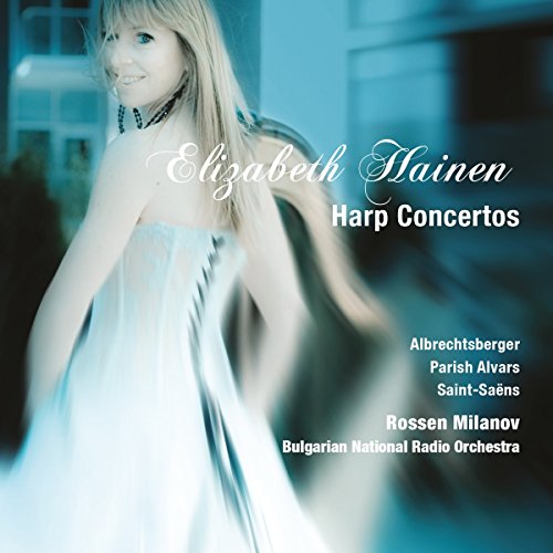 CD cover featuring a blonde woman in a white dress with text overlay.