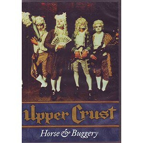 DVD cover featuring four people in 18th-century attire, title "Upper Crust".