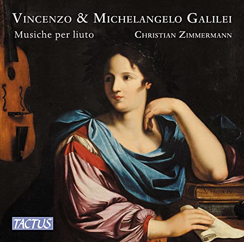 CD cover featuring a Renaissance painting of a woman with a lute.