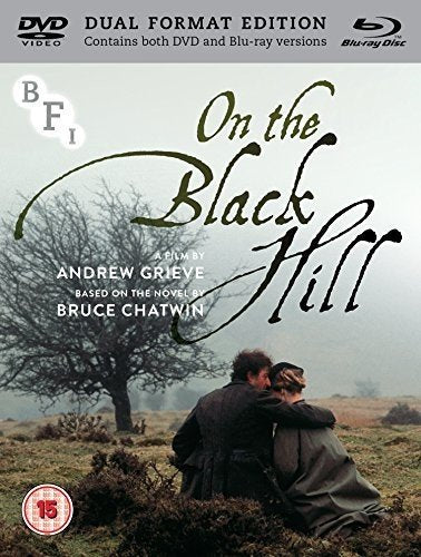 On the Black Hill" DVD cover with a couple silhouetted in a field.