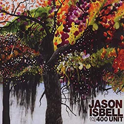 Album cover for Jason Isbell and the 400 Unit, colorful trees.