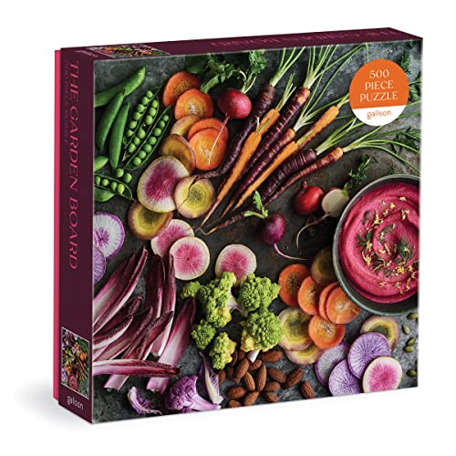 Galison 9780735377615 The Garden Board Jigsaw Puzzle, Multicoloured