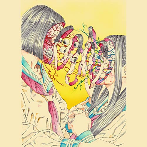 Surreal illustration of two figures with fragmented, exposed inner faces.